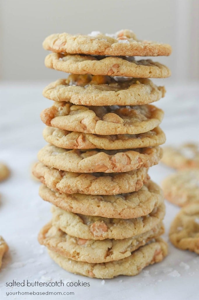 Salted Butterscotch Cookies