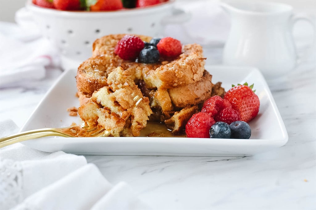 baked french toast breakfast