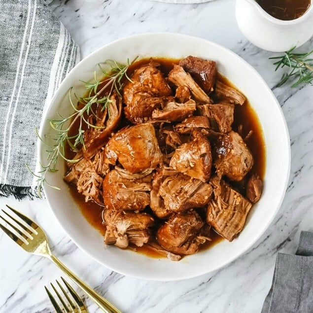 Instant Pot Balsamic Pork Tenderloin