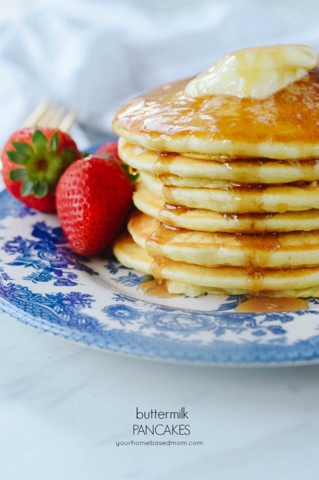Homemade Buttermilk Pancakes Recipe Leigh Anne Wilkes