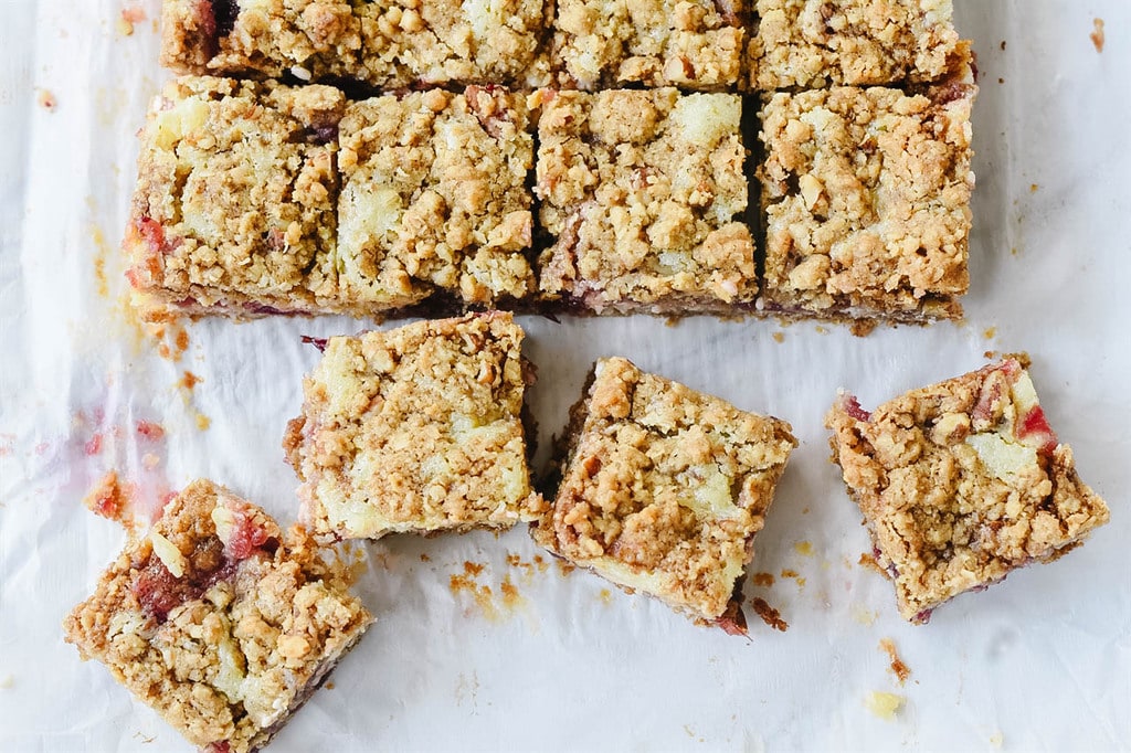 Cranberry Cheese Cake Bars