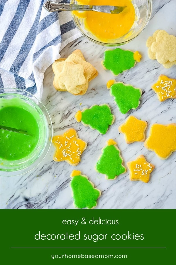 decorated sugar cookies