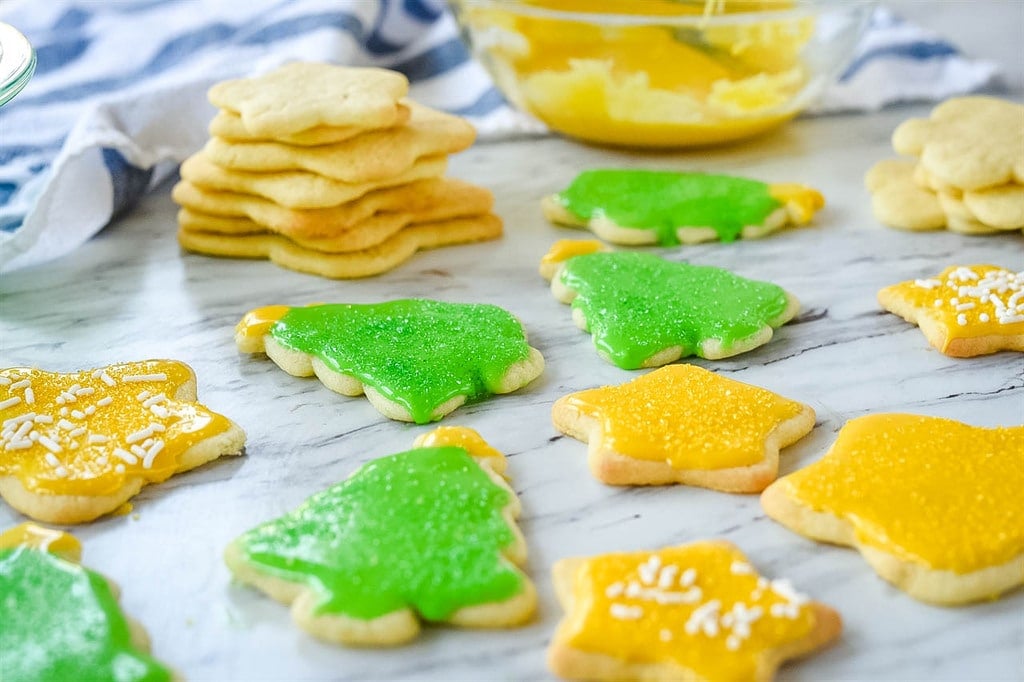 decorated sugar cookies