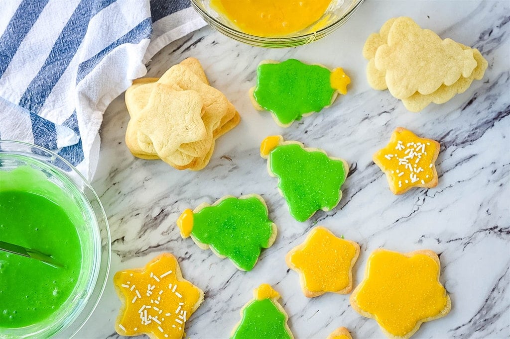 Sugar Cookies with icing