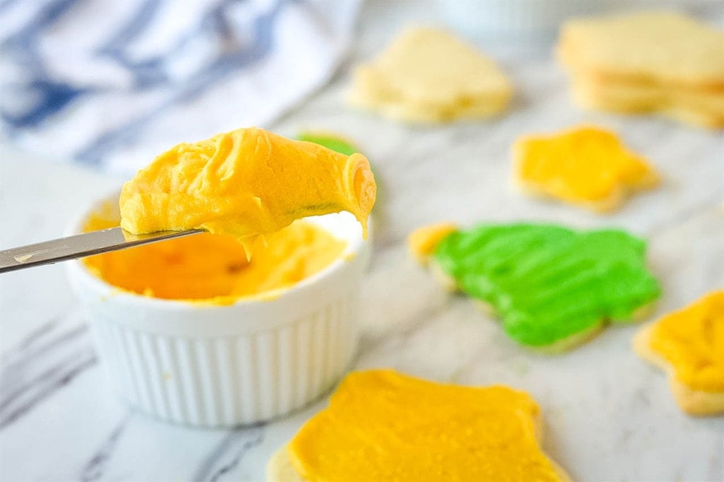 frosted sugar cookies