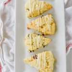 egg nog scones