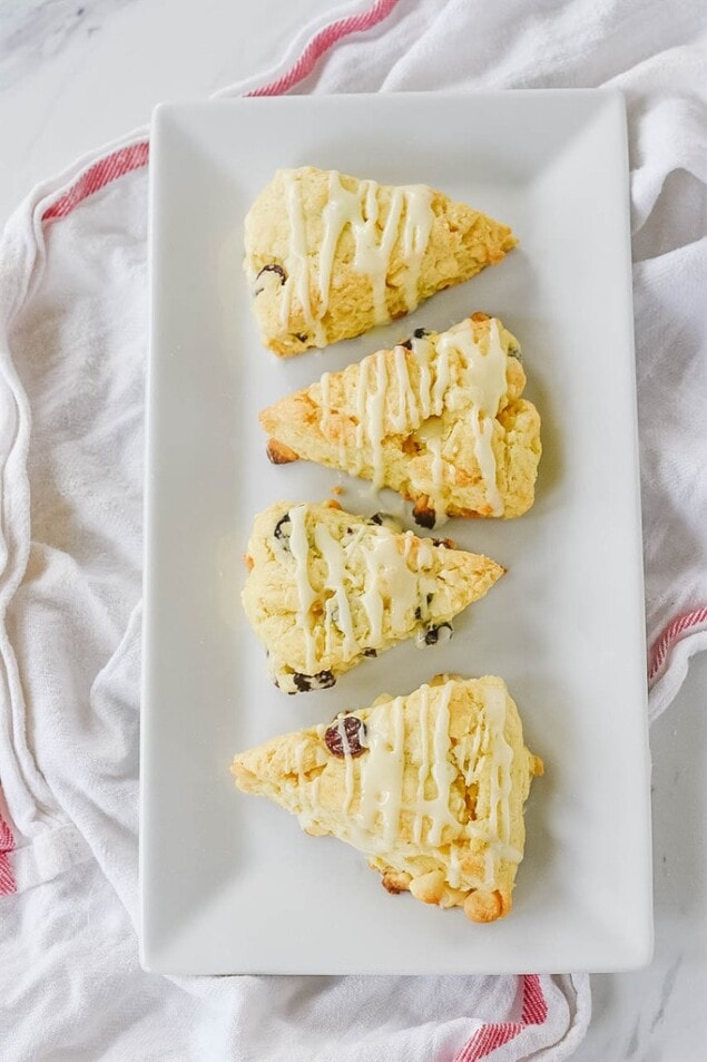 Easy Eggnog Scones Recipe from Your Homebased Mom