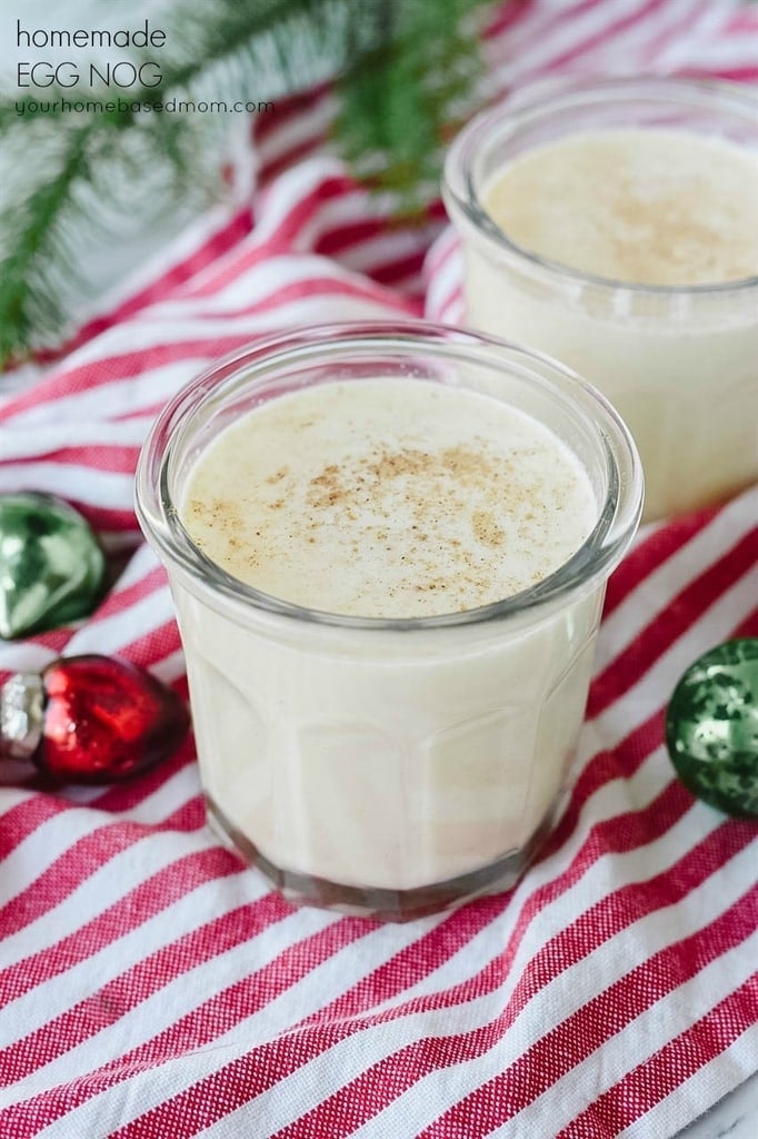 homemade eggnog