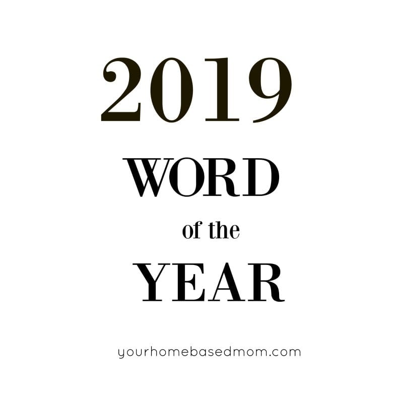 Selecting my Word of the Year is something I've been doing for almost ten years now. I have found that my word usually finds me and that was the case this year too. Come over to the blog to read about my 2019 Word of the Year.