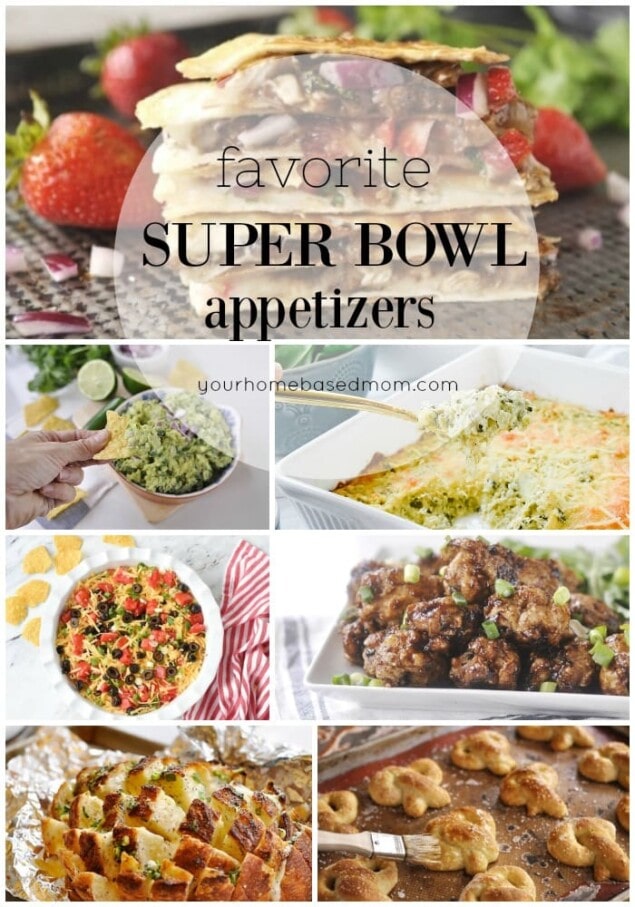 Super Bowl Appetizers | Recipes from Your Homebased Mom