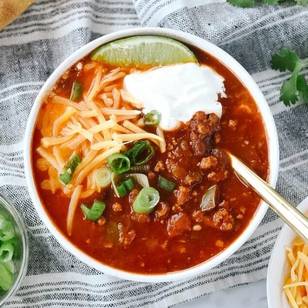 Instant Pot Turkey Chili