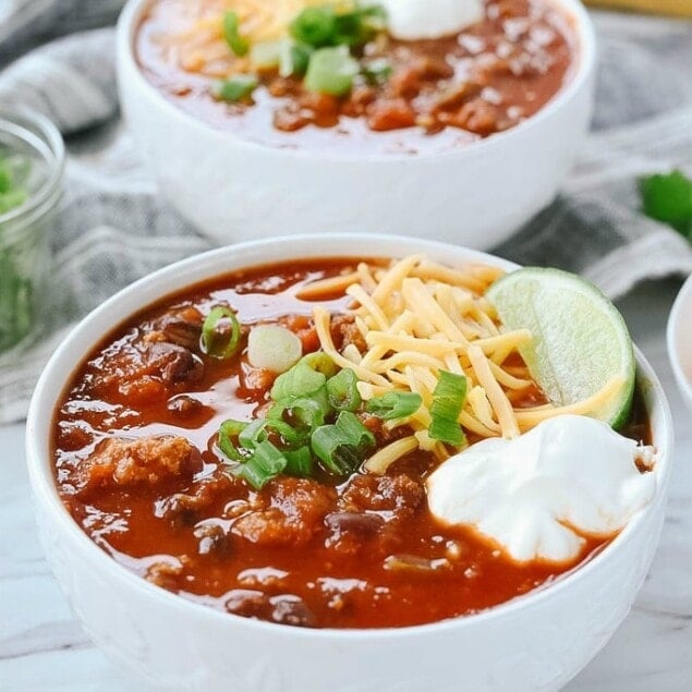 Instant Pot Turkey Chili