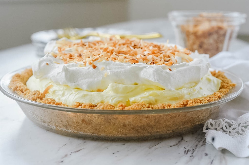 easy coconut cream pie