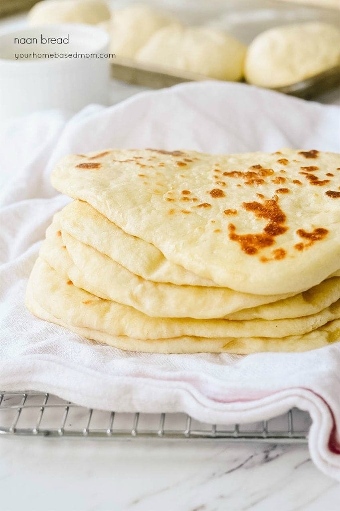 Homemade Naan Bread Recipe Your Homebased Mom
