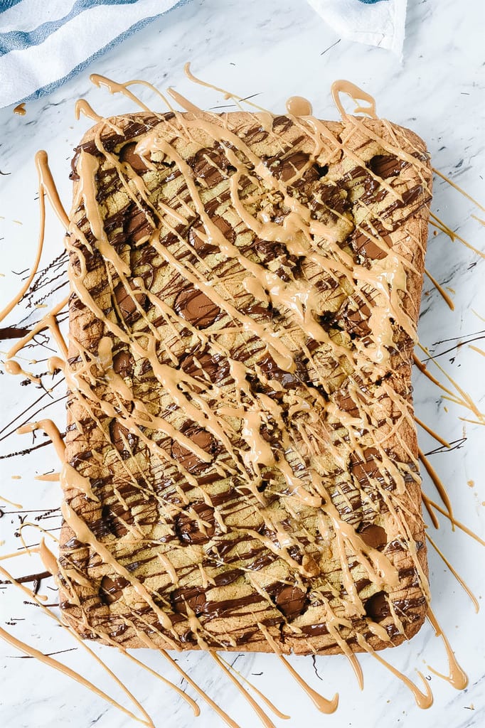 Pan of Peanut Butter Blondies