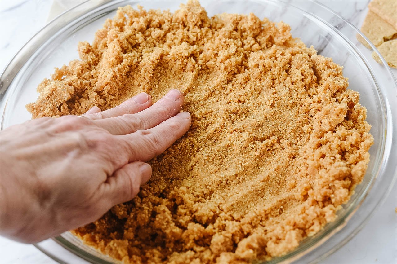 Forming a Graham Cracker Crust