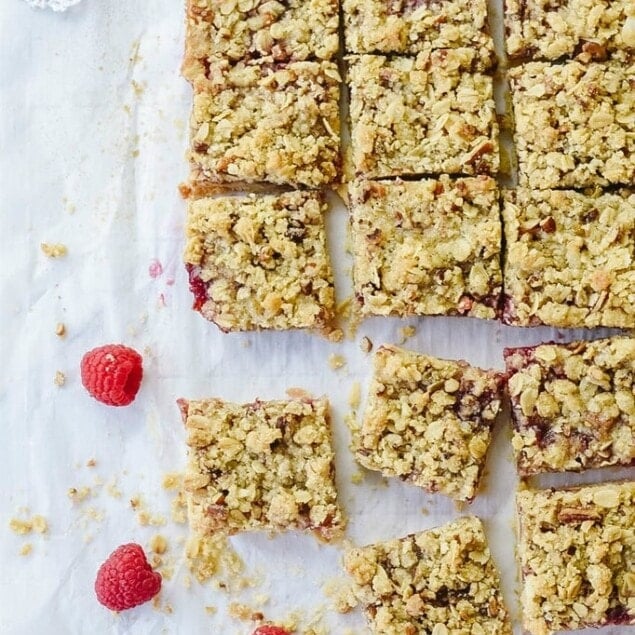 Raspberry Streusel Bars