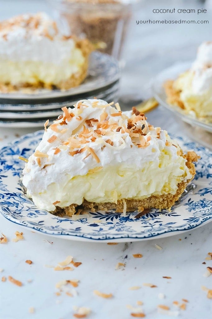 Coconut Cream Pie Recipe | Your Homebased Mom