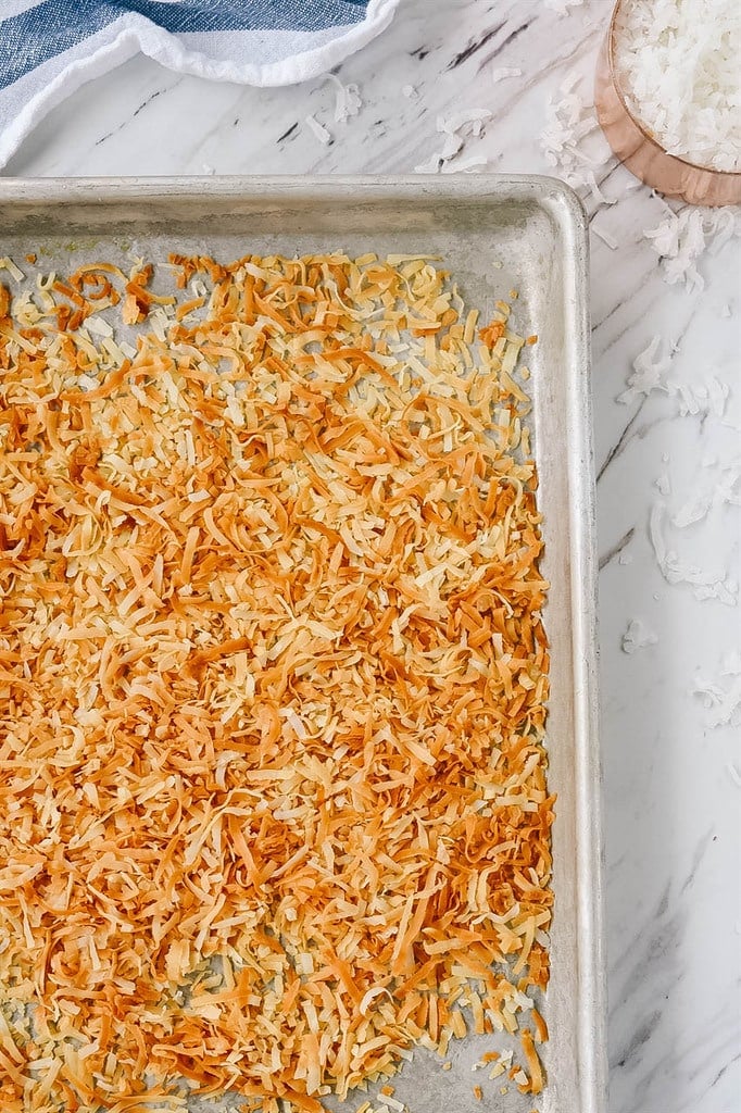 how to toast coconut in oven