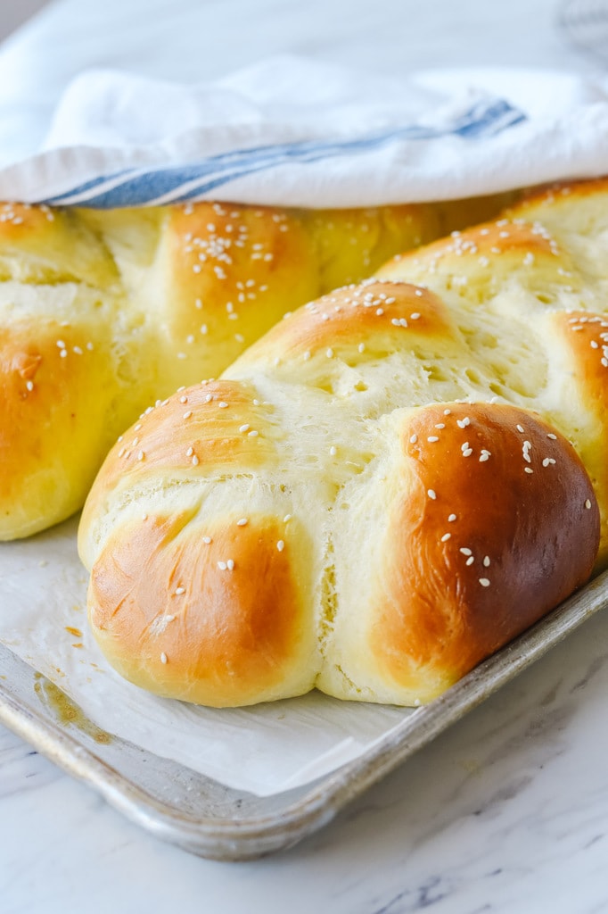 loaf of Challah bread