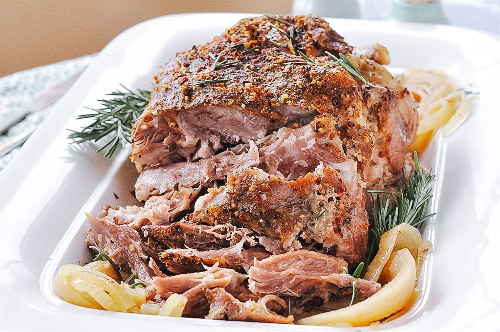 Pork butt deals crock pot