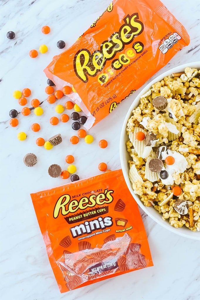 peanut butter snack mix ingredients