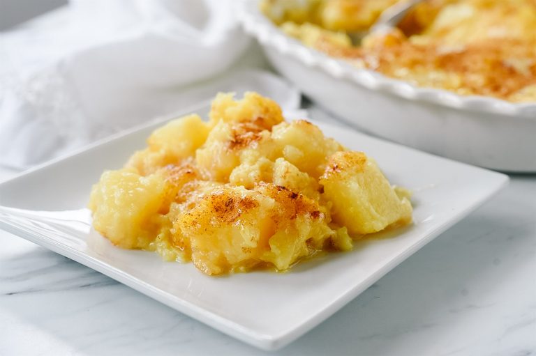 Baked Pineapple Casserole Your Homebased Mom