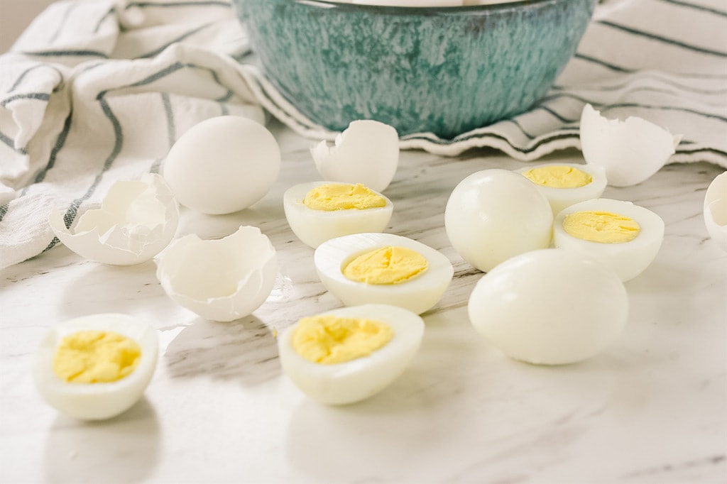 pressure cooker hard boiled eggs