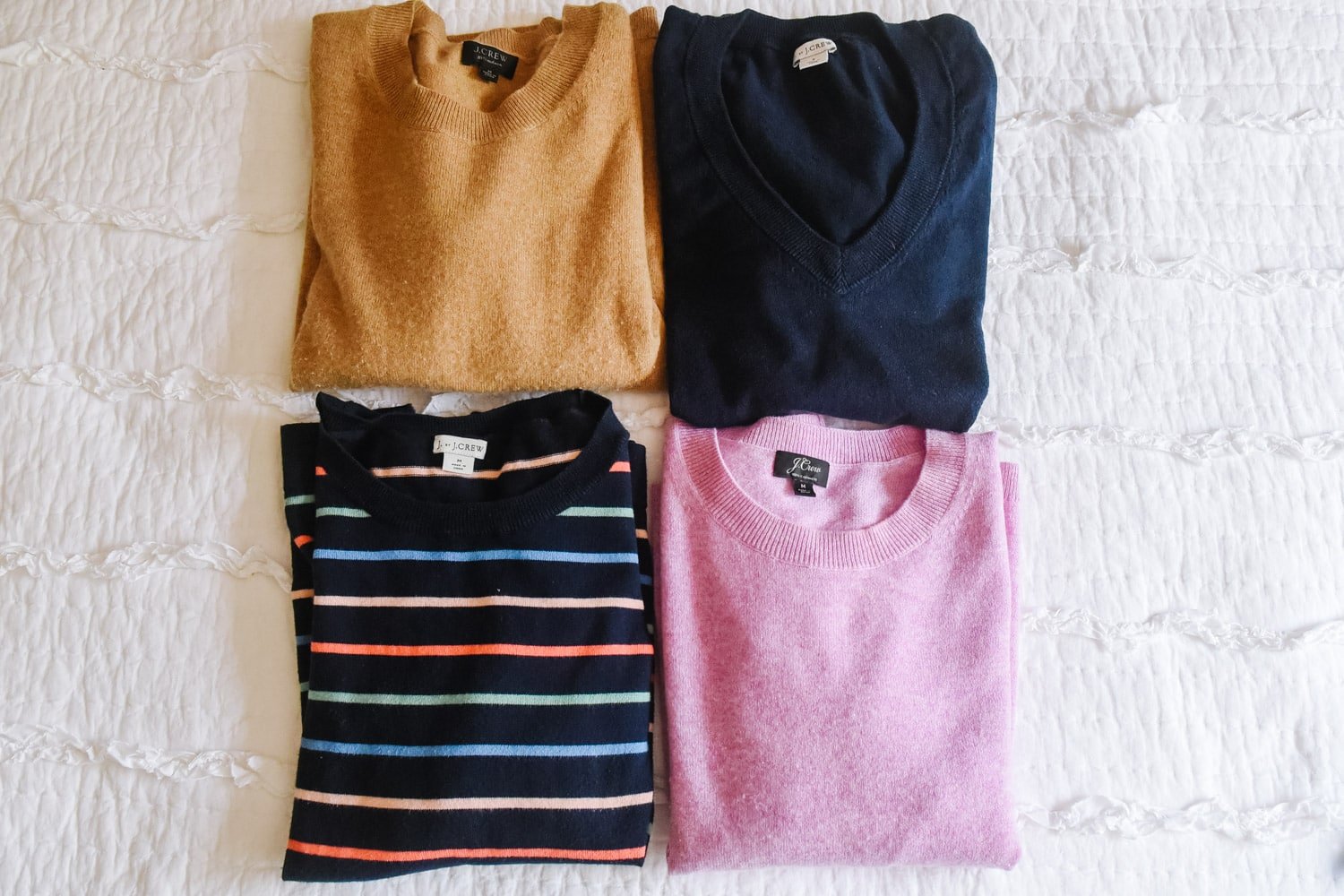 four sweaters