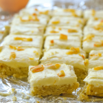 orange sugar cookie bars