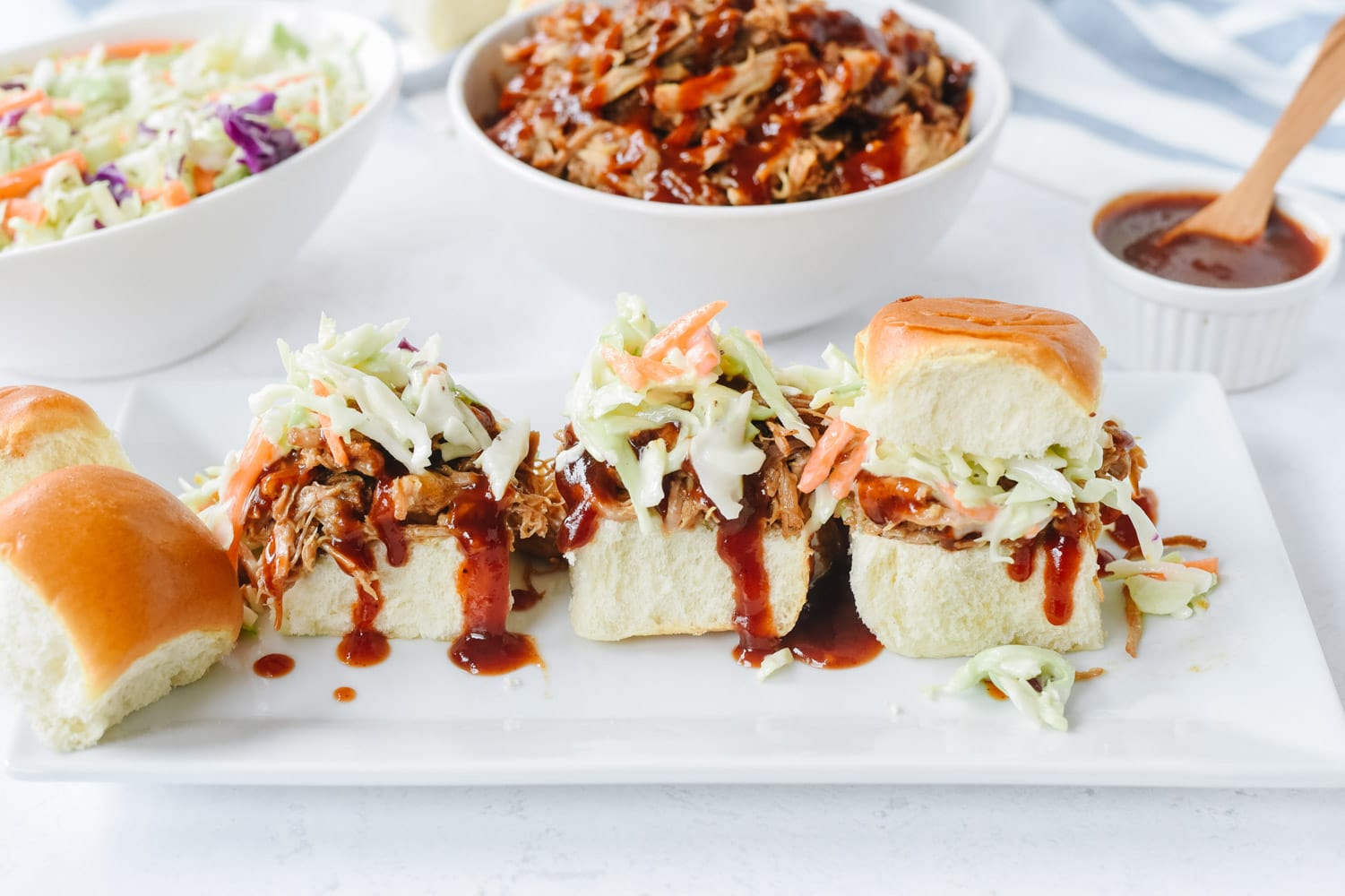 pulled pork sliders