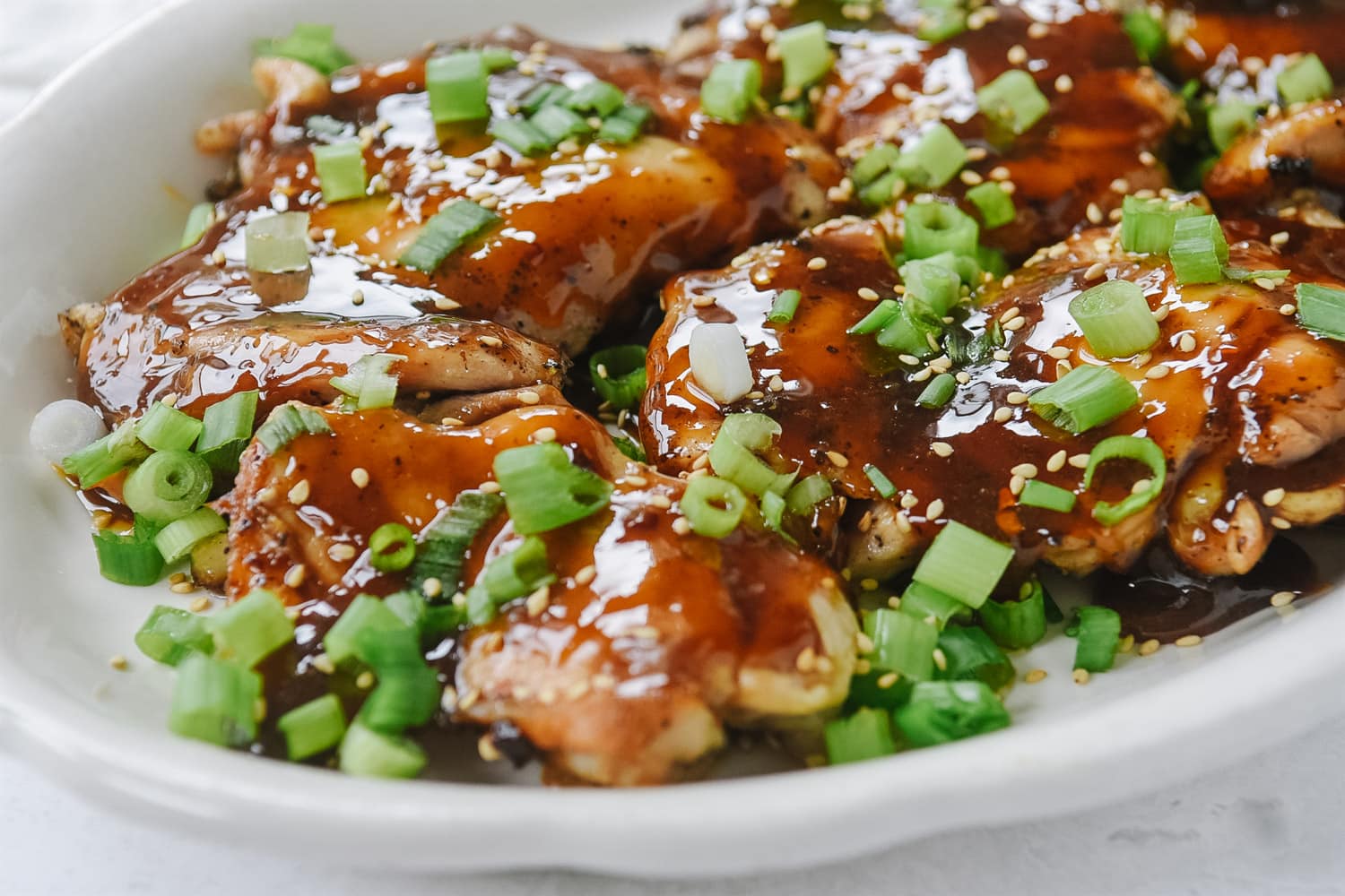 sticky coconut chicken