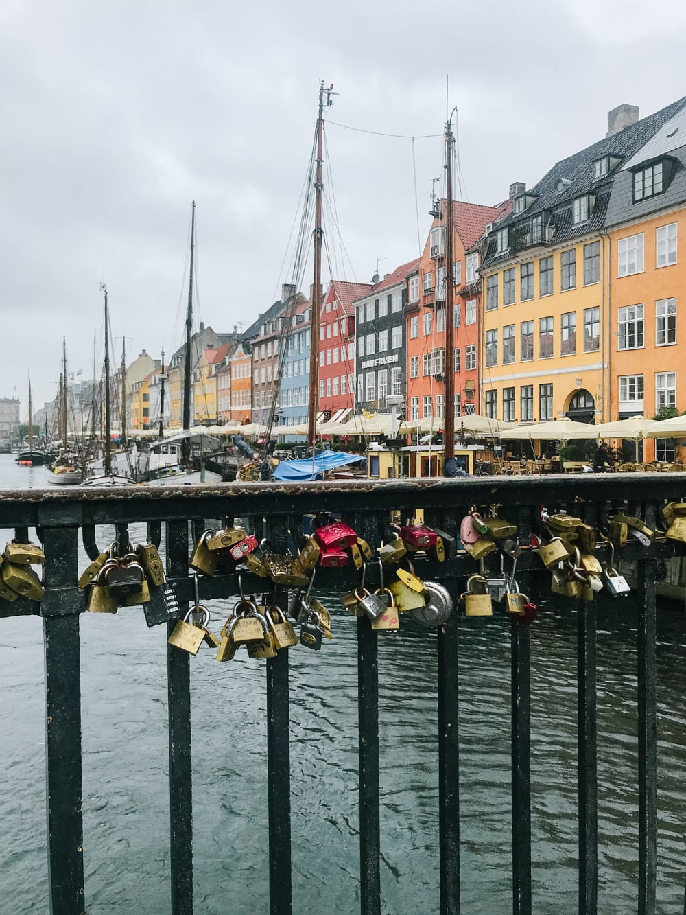 Lock bridge in Copenhagen