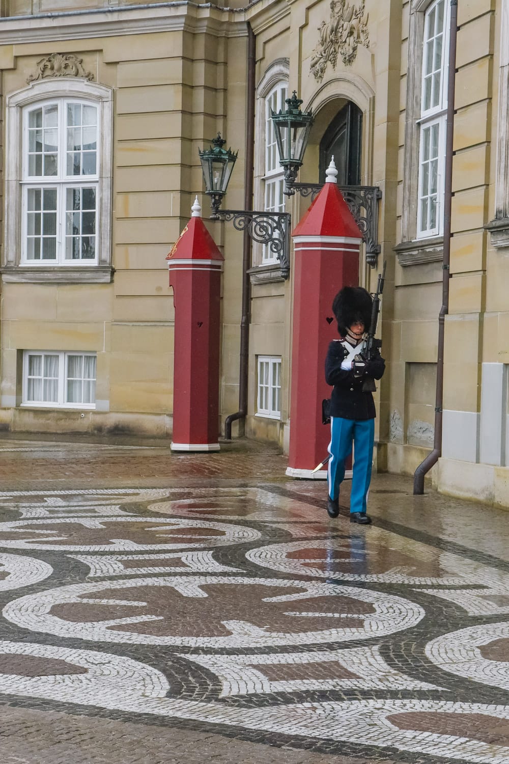 Amalienborg Palace guard