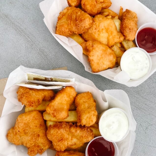 Fish and chips from the Bowpicker