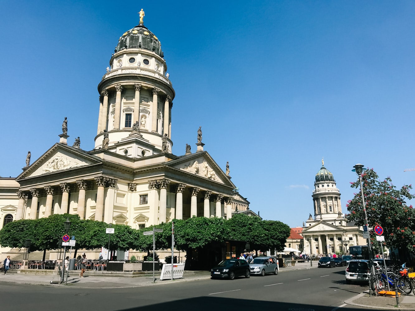 Twin churches in Berlin