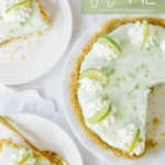 pieces of frozen key lime pie