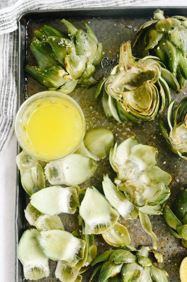 Grilled Artichokes Recipe from Leigh Anne Wilkes