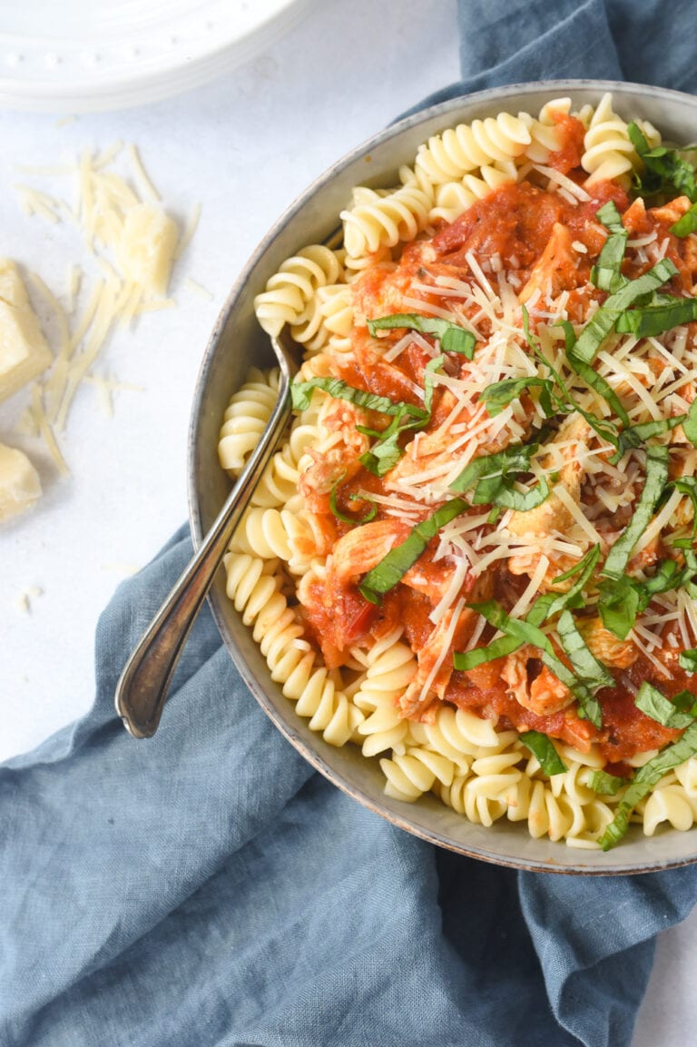Tomato Chicken Pasta | Recipe from Leigh Anne Wilkes