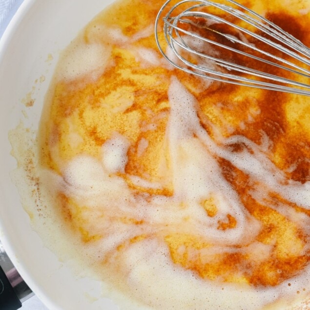 Brown Butter in Pan