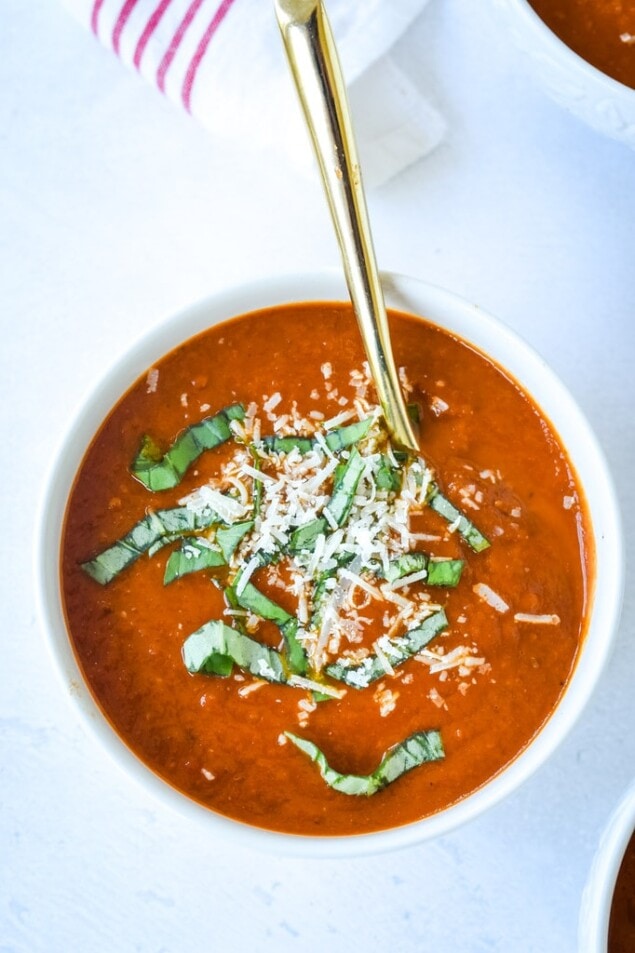 Instant Pot Tomato Soup Recipe by Leigh Anne Wilkes