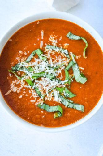 Instant Pot Tomato Soup | Recipe from Leigh Anne Wilkes