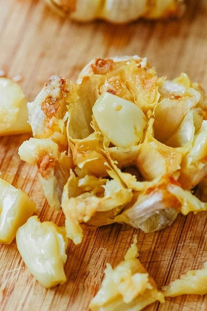 Roasted garlic cloves