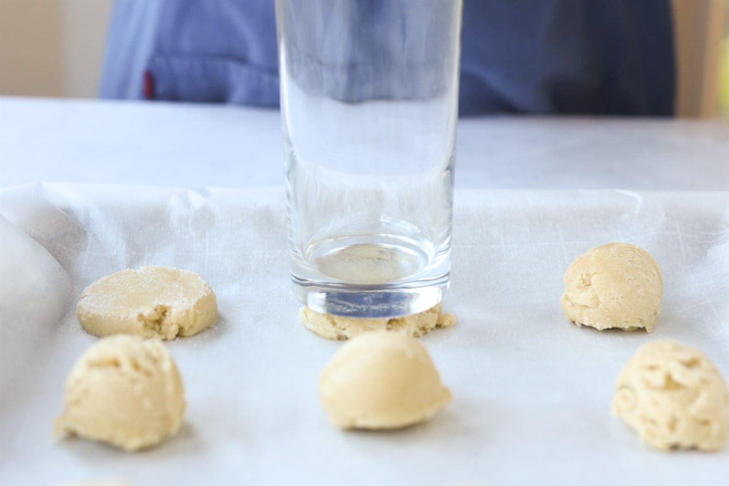 flattening cookies