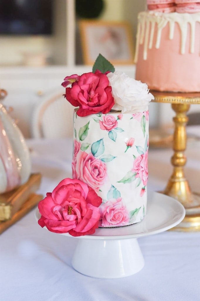 floral cake