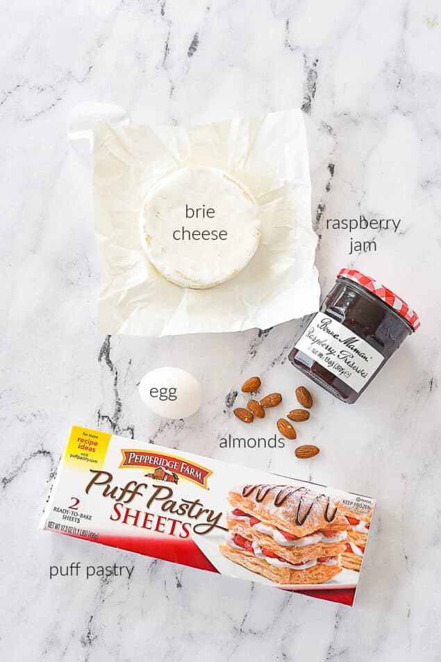 Mummy Raspberry Mummy Brie | Leigh Anne Wilkes | Halloween Baked Brie