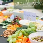 hummus grazing table