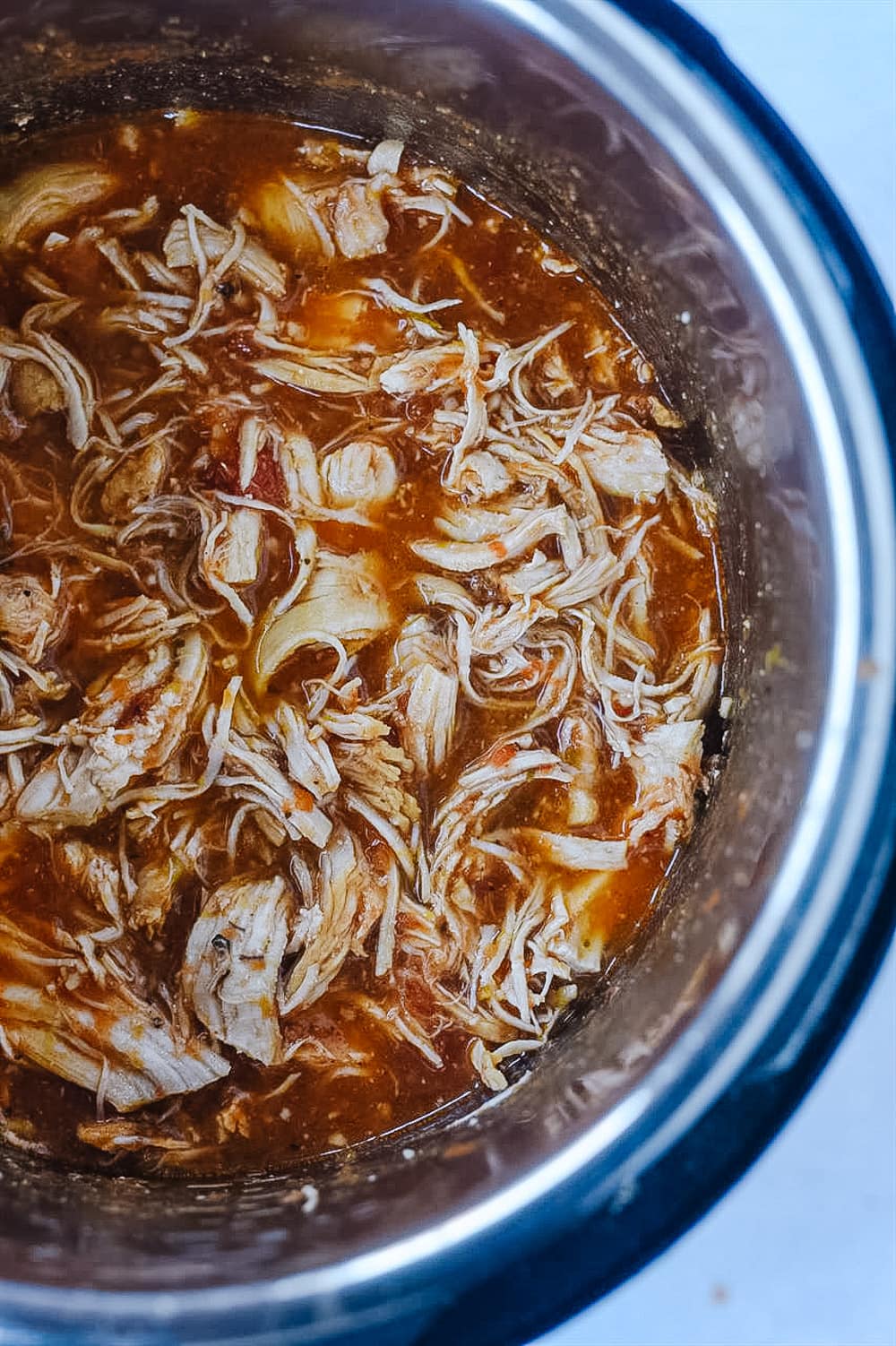 shredded mexican chicken in the instant pot