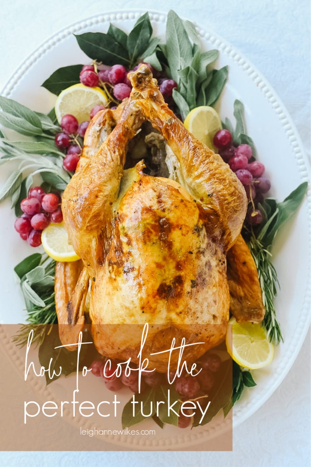 thanksgiving turkey on a platter