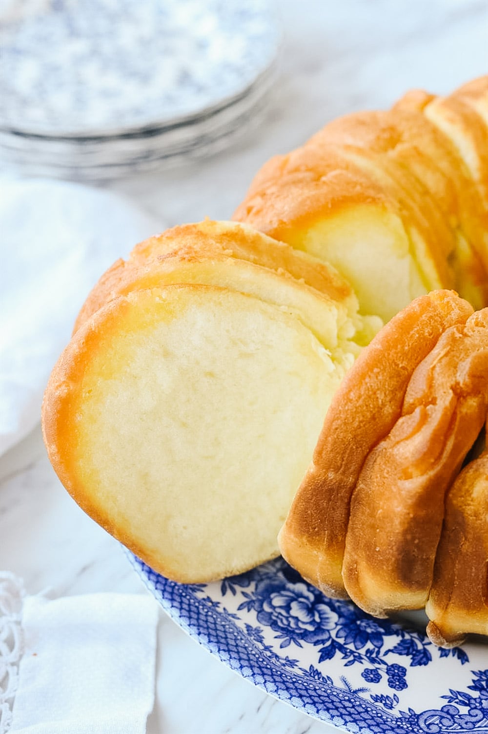 slice of monkey bread